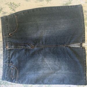 Women's Blue Denim Skirt